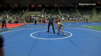 110 lbs Consolation - Ian Traina, Pryor Tigers vs Ian Loftus, Tulsa Blue T Panthers