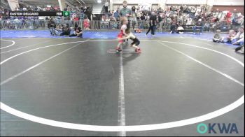 45 lbs Quarterfinal - Ozzy Gingery, Duncan Demon Wrestling vs Easton Delgado, Prime Wrestling