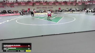 149 lbs Champ. Round 1 - Matt Randolph, Augsburg vs Aleksandar Pejovski, North Central