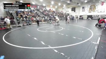 215 lbs Cons. Round 4 - Hudson Sweitzer, Trinity Classical Academy vs Preston Douglas, Laguna Hills