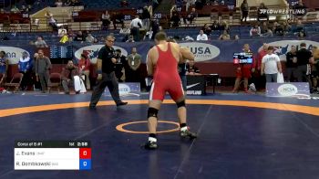 130 kg Consolation - Jacob Evans, Unattached vs Ronald Dombkowski, Bad Karma