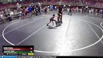 65 lbs Cons. Round 3 - Emie Mogg, Nebraska Wrestling Academy vs Aleyah Jara, Gering Wrestling Club