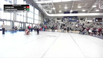 190 lbs Quarterfinal - Hyrum King, Spanish Fork vs Carter Percival, Davis