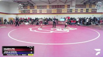 110 lbs Cons. Round 2 - Jenelle Gozun, Mt. San Antonio College vs Kaleena Ped, Bakersfield College