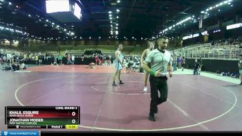 132 lbs Cons. Round 3 - Jonathan Moder, First Baptist (Naples) vs Khalil Esquire, Miami Beach Senior