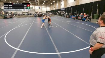 215 lbs Quarterfinals (8 Team) - Jesse Divis, David City vs Crew Kaup, Logan View