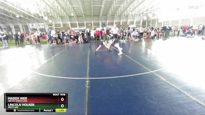 82 lbs Cons. Round 4 - Lincoln Holker, Westlake vs Maddx Ihde, Uintah Wrestling