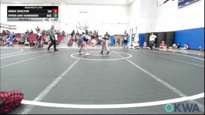 145-155 lbs Rr Rnd 3 - Emma Shelton, CacheWrestlingClub vs Piper-Ann VanBibber, Marlow Outlaws