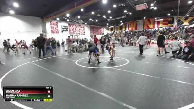 120 lbs Cons. Round 2 - Aiden Diaz, West Torrance vs Nathan Ramirez, San Dimas