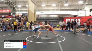 74 kg 3rd Place - Shane Ruhnke, Millersville vs Evan Barczak, PRTC