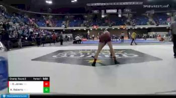 106 lbs Champ. Round 2 - Devon Jones, Moline vs Kaden Roberts, Decatur