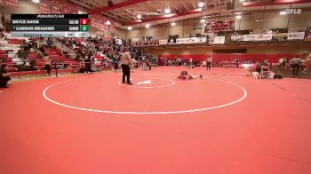 138 lbs Cons. Semi - Bryce Davis, Colville vs Cannon Meagher, Kamiakin