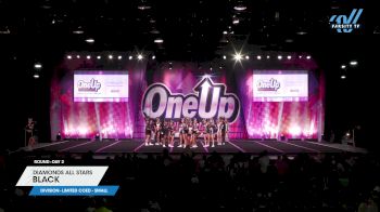 Diamonds All Stars - BLACK [2024 L6 Limited Coed - Small Day 2] 2024 One Up Grand Nationals