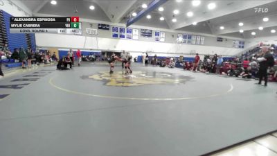 135 lbs Cons. Round 4 - Mylie Cabrera, Ventura vs Alexandra Espinosa, Palm Desert