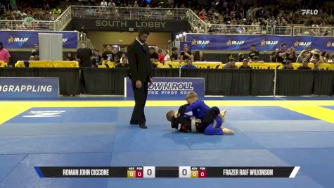 Frazer Raif Wilkinson vs Roman John Ciccone 2026 Pan Kids Jiu-Jitsu IBJJF Championship