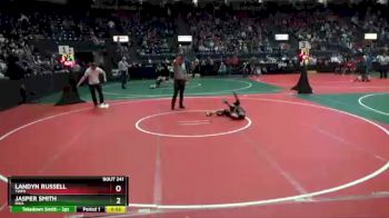 55 lbs Cons. Round 1 - Landyn Russell, TWM1 vs Jasper Smith, RIKA