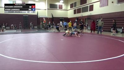 123.9-131.1 Champ. Round 3 - Benjamin Anderson, Immortal Athletics WC vs Ayden Lawrence, DC ELITE