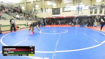 175 lbs Quarterfinal - Kail Moore, Warner vs Jalen Brown, Van Buren