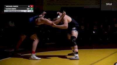 215 lbs 1st Place Match - Michael Baeza, San Dimas vs Jaxon Smith, Chapparal