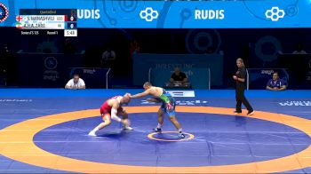 125 kg 1/4 Final - Solomon Manashvili, Georgia vs Amir Hossein Abbas Zare, Iran
