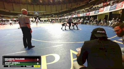 175 lbs Placement (16 Team) - Desarion Faulkner, Kings Fork vs Wyatt Haskell, Turner Ashby