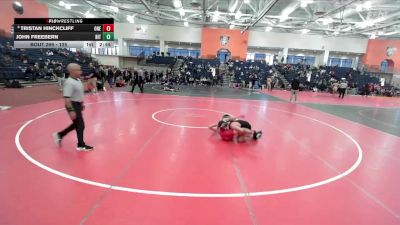 125 lbs Cons. Round 2 - John Freebern, RIT vs Tristan Hinchcliff, Oneonta State