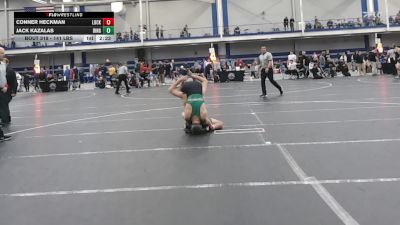141 lbs Consi Of 32 #2 - Conner Heckman, Lock Haven vs Jack Kazalas, Binghamton University