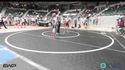 85 lbs Semifinal - Brycen Grippando, HURRICANE WRESTLING ACADEMY vs Shaune McConnell, Eufaula Ironheads Wrestling Club