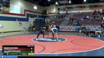 145 lbs Round 3 - Grant Richards, Vestavia Hills vs Keandre Poellnitz, Mcadory