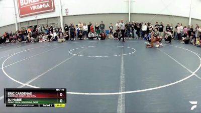 114 lbs Quarterfinal - DJ Mabie, Front Royal Wrestling Club vs Eric Cardenas, Guerrilla Wrestling (GWA)