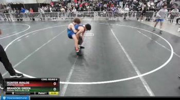 132 lbs Cons. Round 6 - Brandon Green, Roxana Wrestling Club vs Hunter Avalos, Spartan Mat Club