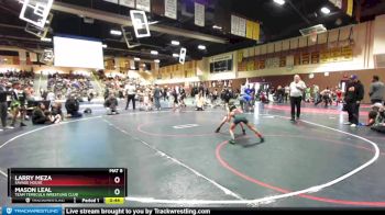 58 lbs Round 1 - Larry Meza, Savage House vs Mason Leal, Team Temecula Wrestling Club