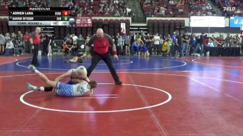109 lbs Cons. Round 4 - Adrien Lara, Bison Wrestling vs David Ryder, Magic City Wrestling Club