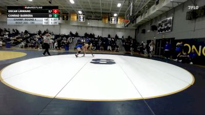 190 lbs Champ. Round 1 - Oscar Linwang, Valencia (Placentia) vs Conrad Barrera, Edison