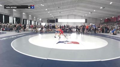 92 lbs Cons. Quarters - Joaquin Ascencio, Team Donahoe vs Axel Setzer, Weigh-In Club