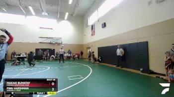 53 lbs Cons. Round 3 - Finn Harshman, Auburn A-Team vs Makaio Bumatay, Piranha Wrestling Club