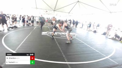 190 lbs Consi Of 16 #2 - Wyatt Sheldon, AZ Roughriders vs Ezekiel Tackett, Silverback WC