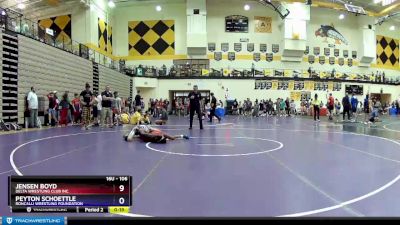 114 lbs Quarterfinal - Donte`Vyus Briscoe, Panther Wrestling Club vs Dylan Walters, Salem Lions Wrestling Club