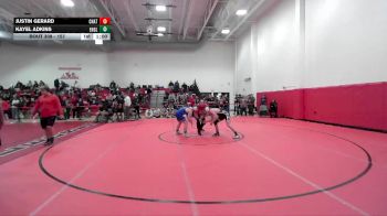 157 lbs Cons. Round 1 - Kayel Adkins, Englewood vs Justin Gerard, Chatfield