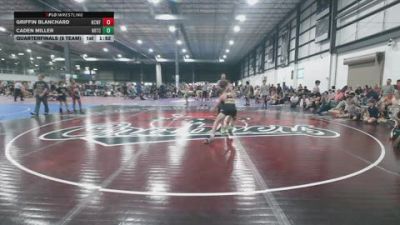 95 lbs Quarterfinals (8 Team) - Griffin Blanchard, NORTH CAROLINA WRESTLING FACTORY vs Caden Miller, NOKE RTC