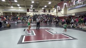 JV-4 lbs 1st Place Match - Emma Arnold, Cedar Rapids Kennedy vs Kylie Dwyer, Osage