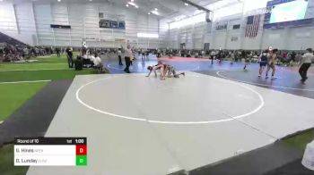 195 lbs Round Of 16 - Gavin Hines, Speakeasy WC vs Daniel Lunday, Elevate