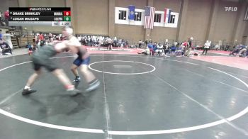 144 lbs Champ. Round 3 - Logan Milsaps, College Park vs Drake Brinkley, Hannibal