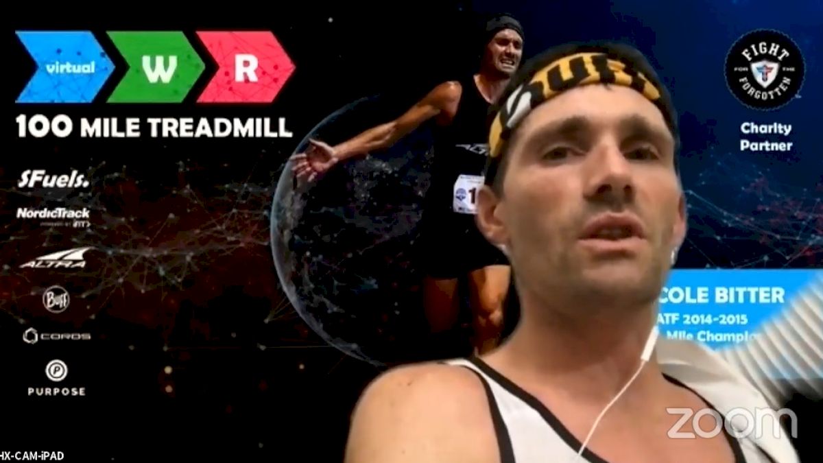 Zach Bitter Sets Two World Treadmill Endurance Records