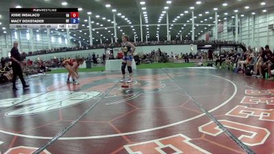 130 lbs Josie Insalaco, Georgia vs Macy Doxstader, New York