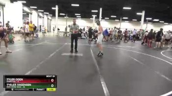 113 lbs Round 7 (8 Team) - Tyeler Hagensen, Iron Horse Blue vs Tyler Oden, Diablo WC