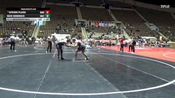 285 lbs Quarterfinal - Nick Kendrick, Unattached vs Steven Flagg, Huntingdon