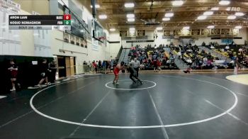 285 lbs Cons. Round 2 - Kodjo Nomagnon, Princeton vs Aron Lian, Lewisville Marcus