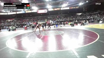 215 lbs Champ. Round 1 - Ethan Schofield, Bend Senior vs Bryson Walker, Lewiston