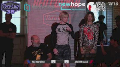 Matthew Bright vs Jonathan Baggie 2026 Toro Cup 38
